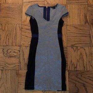 French Connection Color Block Dress